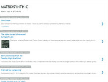 Tablet Screenshot of c.matrixsynth.com
